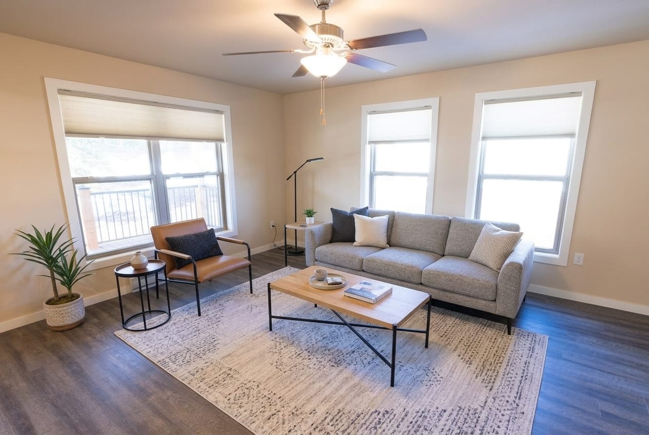 Restyle · Living room, modern