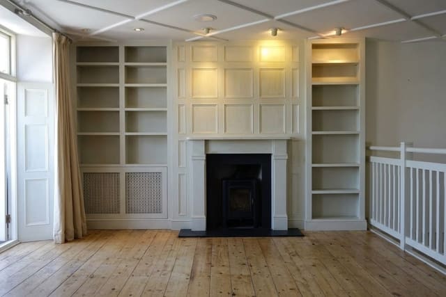 Declutter · Cluttered living room